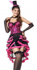 Pink Burlesque Beauty